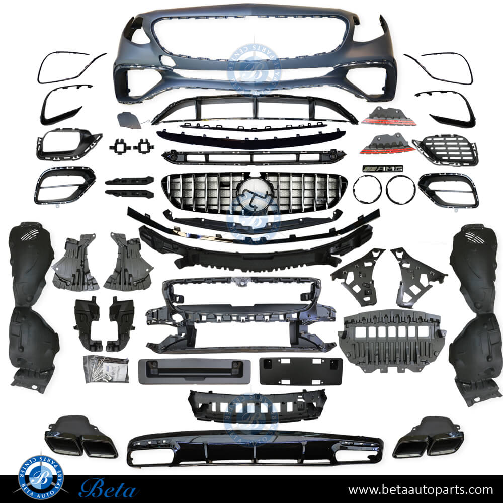 Body Kit Upgrade to S63 look for Mercedes S-Class Coupe C217 2014-2020 models Body Kit Upgrade to S63 look for Mercedes S-Class Coupe C217 2014-2020 models